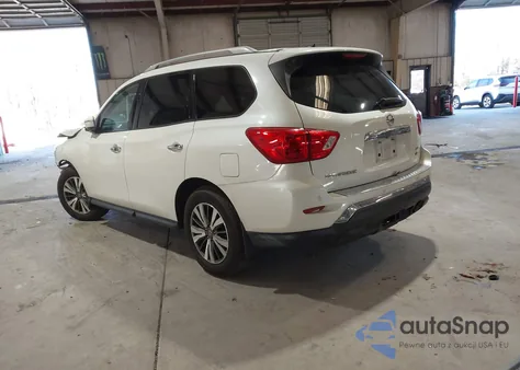 2017 Nissan Pathfinder Sl z USA, uszkodzony, nr VIN 5N1DR2MM2HC654729